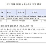 중1-2 영어 수행평가, 장래희망에 대해 영작하기